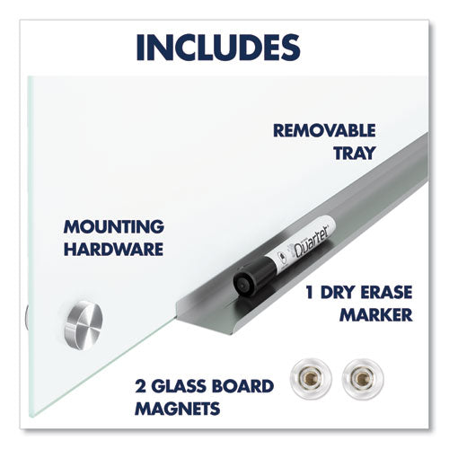 Quartet® wholesale. Brilliance Glass Dry-erase Boards, 48 X 36, White Surface. HSD Wholesale: Janitorial Supplies, Breakroom Supplies, Office Supplies.