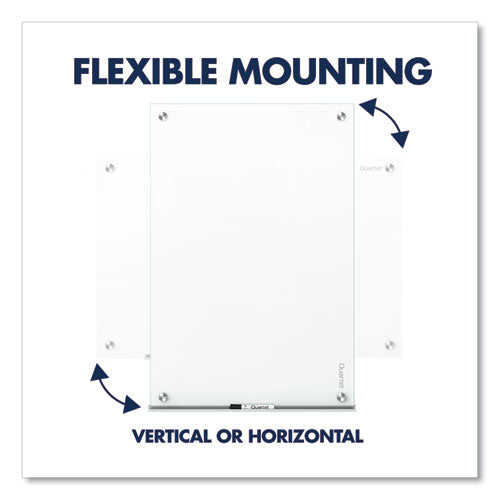 Quartet® wholesale. Brilliance Glass Dry-erase Boards, 96 X 48, White Surface. HSD Wholesale: Janitorial Supplies, Breakroom Supplies, Office Supplies.