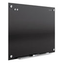 Quartet® wholesale. Infinity Magnetic Glass Marker Board, 36 X 24, Black. HSD Wholesale: Janitorial Supplies, Breakroom Supplies, Office Supplies.
