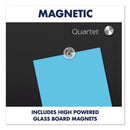 Quartet® wholesale. Infinity Magnetic Glass Marker Board, 36 X 24, Black. HSD Wholesale: Janitorial Supplies, Breakroom Supplies, Office Supplies.