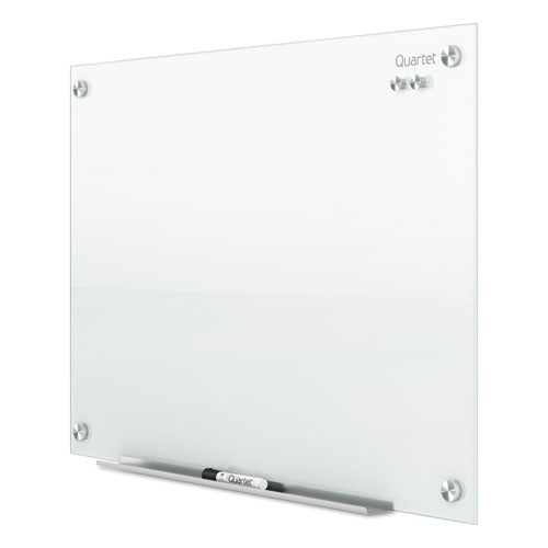 Quartet® wholesale. Infinity Magnetic Glass Marker Board, 36 X 24, White. HSD Wholesale: Janitorial Supplies, Breakroom Supplies, Office Supplies.