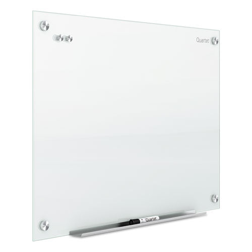 Quartet® wholesale. Infinity Magnetic Glass Marker Board, 36 X 24, White. HSD Wholesale: Janitorial Supplies, Breakroom Supplies, Office Supplies.