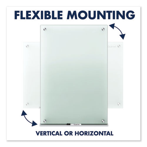 Quartet® wholesale. Infinity Glass Marker Board, Frosted, 48 X 36. HSD Wholesale: Janitorial Supplies, Breakroom Supplies, Office Supplies.