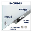 Quartet® wholesale. Infinity Magnetic Glass Marker Board, 48 X 36, White. HSD Wholesale: Janitorial Supplies, Breakroom Supplies, Office Supplies.