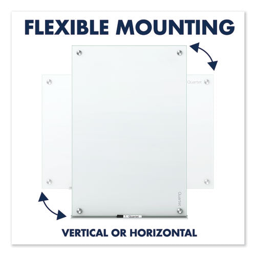 Quartet® wholesale. Infinity Magnetic Glass Marker Board, 48 X 36, White. HSD Wholesale: Janitorial Supplies, Breakroom Supplies, Office Supplies.