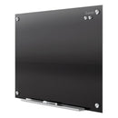 Quartet® wholesale. Infinity Black Glass Magnetic Marker Board, 72 X 48. HSD Wholesale: Janitorial Supplies, Breakroom Supplies, Office Supplies.