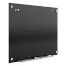 Quartet® wholesale. Infinity Black Glass Magnetic Marker Board, 72 X 48. HSD Wholesale: Janitorial Supplies, Breakroom Supplies, Office Supplies.