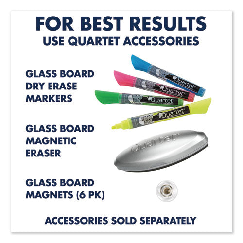 Quartet® wholesale. Infinity Black Glass Magnetic Marker Board, 72 X 48. HSD Wholesale: Janitorial Supplies, Breakroom Supplies, Office Supplies.