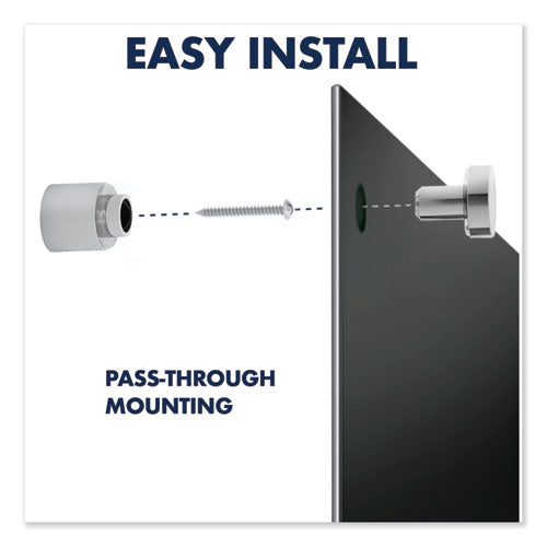 Quartet® wholesale. Infinity Black Glass Magnetic Marker Board, 72 X 48. HSD Wholesale: Janitorial Supplies, Breakroom Supplies, Office Supplies.