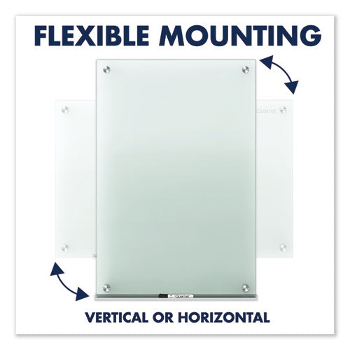 Quartet® wholesale. Infinity Glass Marker Board, Frosted, 72 X 48. HSD Wholesale: Janitorial Supplies, Breakroom Supplies, Office Supplies.