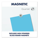 Quartet® wholesale. Infinity Magnetic Glass Marker Board, 72 X 48, White. HSD Wholesale: Janitorial Supplies, Breakroom Supplies, Office Supplies.