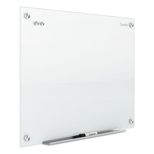 Quartet® wholesale. Infinity Magnetic Glass Marker Board, 72 X 48, White. HSD Wholesale: Janitorial Supplies, Breakroom Supplies, Office Supplies.