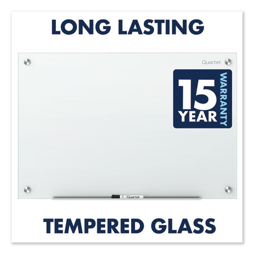 Quartet® wholesale. Infinity Magnetic Glass Marker Board, 72 X 48, White. HSD Wholesale: Janitorial Supplies, Breakroom Supplies, Office Supplies.