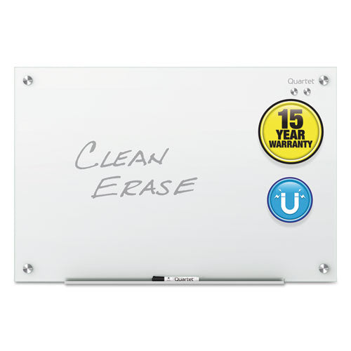 Quartet® wholesale. Infinity Magnetic Glass Marker Board, 72 X 48, White. HSD Wholesale: Janitorial Supplies, Breakroom Supplies, Office Supplies.