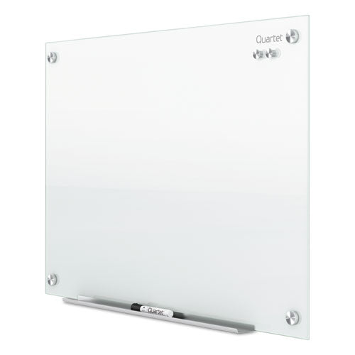Quartet® wholesale. Infinity Magnetic Glass Marker Board, 72 X 48, White. HSD Wholesale: Janitorial Supplies, Breakroom Supplies, Office Supplies.