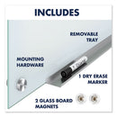 Quartet® wholesale. Infinity Magnetic Glass Marker Board, 72 X 48, White. HSD Wholesale: Janitorial Supplies, Breakroom Supplies, Office Supplies.