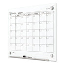 Quartet® wholesale. Infinity Magnetic Glass Calendar Board, 24 X 18. HSD Wholesale: Janitorial Supplies, Breakroom Supplies, Office Supplies.