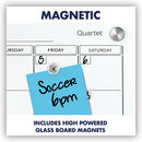 Quartet® wholesale. Infinity Magnetic Glass Calendar Board, 24 X 18. HSD Wholesale: Janitorial Supplies, Breakroom Supplies, Office Supplies.