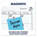 Quartet® wholesale. Infinity Magnetic Glass Calendar Board, 36 X 24. HSD Wholesale: Janitorial Supplies, Breakroom Supplies, Office Supplies.