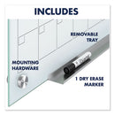 Quartet® wholesale. Infinity Magnetic Glass Calendar Board, 36 X 24. HSD Wholesale: Janitorial Supplies, Breakroom Supplies, Office Supplies.