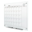 Quartet® wholesale. Infinity Magnetic Glass Calendar Board, 48 X 36. HSD Wholesale: Janitorial Supplies, Breakroom Supplies, Office Supplies.