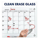 Quartet® wholesale. Infinity Magnetic Glass Calendar Board, 48 X 36. HSD Wholesale: Janitorial Supplies, Breakroom Supplies, Office Supplies.