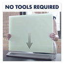 Quartet® wholesale. Desktop Magnetic Glass Dry-erase Panel, 23" X 17", White. HSD Wholesale: Janitorial Supplies, Breakroom Supplies, Office Supplies.