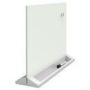 Quartet® wholesale. Desktop Magnetic Glass Dry-erase Panel, 23" X 17", White. HSD Wholesale: Janitorial Supplies, Breakroom Supplies, Office Supplies.