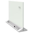 Quartet® wholesale. Desktop Magnetic Glass Dry-erase Panel, 23" X 17", White. HSD Wholesale: Janitorial Supplies, Breakroom Supplies, Office Supplies.