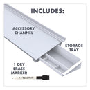 Quartet® wholesale. Glass Dry Erase Desktop Computer Pad, 18 X 6, White. HSD Wholesale: Janitorial Supplies, Breakroom Supplies, Office Supplies.