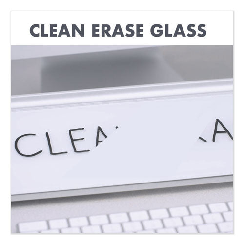 Quartet® wholesale. Glass Dry Erase Desktop Computer Pad, 18 X 6, White. HSD Wholesale: Janitorial Supplies, Breakroom Supplies, Office Supplies.