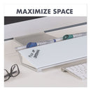 Quartet® wholesale. Glass Dry Erase Desktop Computer Pad, 18 X 6, White. HSD Wholesale: Janitorial Supplies, Breakroom Supplies, Office Supplies.