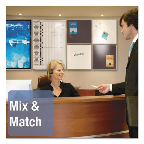 Quartet® wholesale. Matrix Magnetic Boards, Painted Steel, 16 X 16, White, Aluminum Frame. HSD Wholesale: Janitorial Supplies, Breakroom Supplies, Office Supplies.