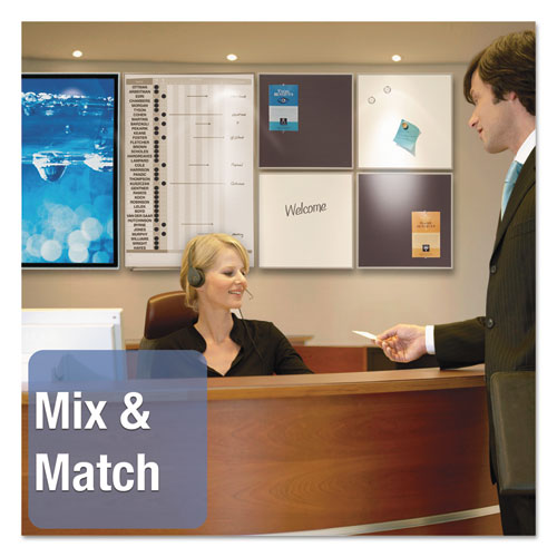 Quartet® wholesale. Matrix Magnetic Boards, Painted Steel, 34 X 23, White, Aluminum Frame. HSD Wholesale: Janitorial Supplies, Breakroom Supplies, Office Supplies.