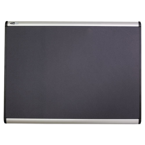 Quartet® wholesale. Prestige Plus Magnetic Fabric Bulletin Board, 48 X 36, Aluminum Frame. HSD Wholesale: Janitorial Supplies, Breakroom Supplies, Office Supplies.
