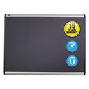 Quartet® wholesale. Prestige Plus Magnetic Fabric Bulletin Board, 72 X 48, Fiberboard-plastic Frame. HSD Wholesale: Janitorial Supplies, Breakroom Supplies, Office Supplies.