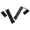 Quartet® wholesale. Cubicle Partition Hangers, 1 1-2" - 2 1-2" Panels, Black, 2-set. HSD Wholesale: Janitorial Supplies, Breakroom Supplies, Office Supplies.