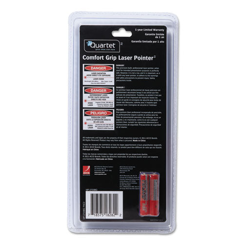 Quartet® wholesale. Classic Comfort Laser Pointer, Class 3a, Projects 1500 Ft, Blue. HSD Wholesale: Janitorial Supplies, Breakroom Supplies, Office Supplies.