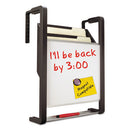 Quartet® wholesale. Hanging File Pocket With Dry Erase Board, Three Pockets, Letter, Black. HSD Wholesale: Janitorial Supplies, Breakroom Supplies, Office Supplies.