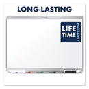 Quartet® wholesale. Prestige 2 Duramax Magnetic Porcelain Whiteboard, 48 X 36, Silver Frame. HSD Wholesale: Janitorial Supplies, Breakroom Supplies, Office Supplies.