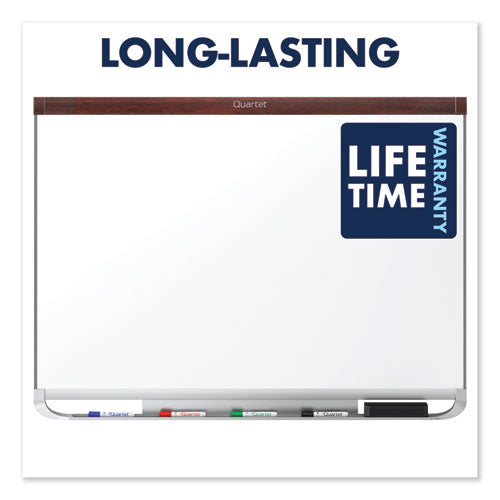 Quartet® wholesale. Prestige 2 Duramax Magnetic Porcelain Whiteboard, 48 X 36, Mahogany Frame. HSD Wholesale: Janitorial Supplies, Breakroom Supplies, Office Supplies.