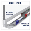 Quartet® wholesale. Prestige 2 Duramax Magnetic Porcelain Whiteboard, 48 X 36, Mahogany Frame. HSD Wholesale: Janitorial Supplies, Breakroom Supplies, Office Supplies.