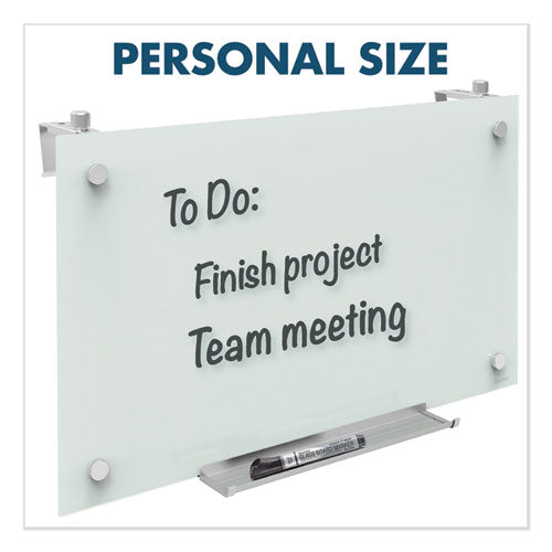 Quartet® wholesale. Infinity Magnetic Glass Dry Erase Cubicle Board, 18 X 30, White. HSD Wholesale: Janitorial Supplies, Breakroom Supplies, Office Supplies.