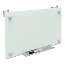 Quartet® wholesale. Infinity Magnetic Glass Dry Erase Cubicle Board, 18 X 30, White. HSD Wholesale: Janitorial Supplies, Breakroom Supplies, Office Supplies.