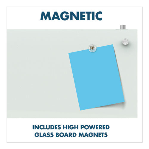 Quartet® wholesale. Infinity Magnetic Glass Dry Erase Cubicle Board, 18 X 30, White. HSD Wholesale: Janitorial Supplies, Breakroom Supplies, Office Supplies.