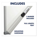 Quartet® wholesale. Porcelain Magnetic Whiteboard, 72 X 48, Aluminum Frame. HSD Wholesale: Janitorial Supplies, Breakroom Supplies, Office Supplies.