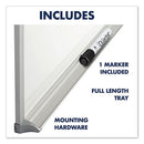 Quartet® wholesale. Porcelain Magnetic Whiteboard, 96 X 48, Aluminum Frame. HSD Wholesale: Janitorial Supplies, Breakroom Supplies, Office Supplies.