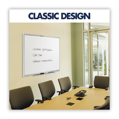 Quartet® wholesale. Classic Series Total Erase Dry Erase Board, 24 X 18, Silver Aluminum Frame. HSD Wholesale: Janitorial Supplies, Breakroom Supplies, Office Supplies.