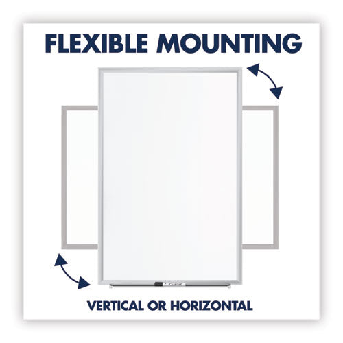 Quartet® wholesale. Classic Series Total Erase Dry Erase Board, 24 X 18, Silver Aluminum Frame. HSD Wholesale: Janitorial Supplies, Breakroom Supplies, Office Supplies.