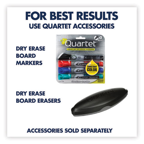 Quartet® wholesale. Classic Series Total Erase Dry Erase Board, 24 X 18, Silver Aluminum Frame. HSD Wholesale: Janitorial Supplies, Breakroom Supplies, Office Supplies.